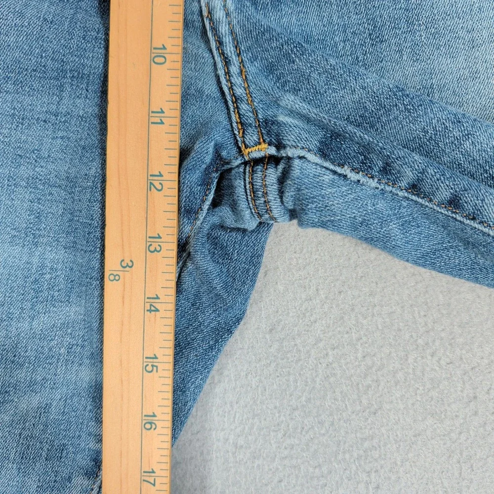 American Eagle Jeans Mens 36x34 Blue Athletic Straight Airflex Temp Tech Denim